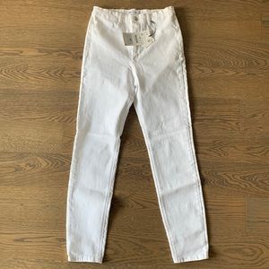 Zara hi-rise ankle jeans
